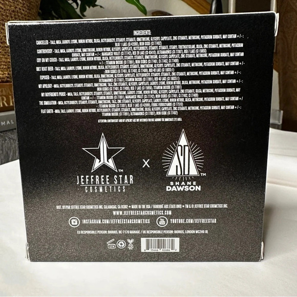 Jeffree Star collab with Shane Dawson Mini Eyeshadow Palette - New! - Picture 4 of 6